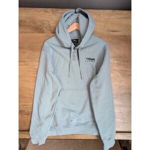 Sitka Hoodie Mens Small Blue Fleece Lined Long Sleeve Everyday Icon Classic NWT